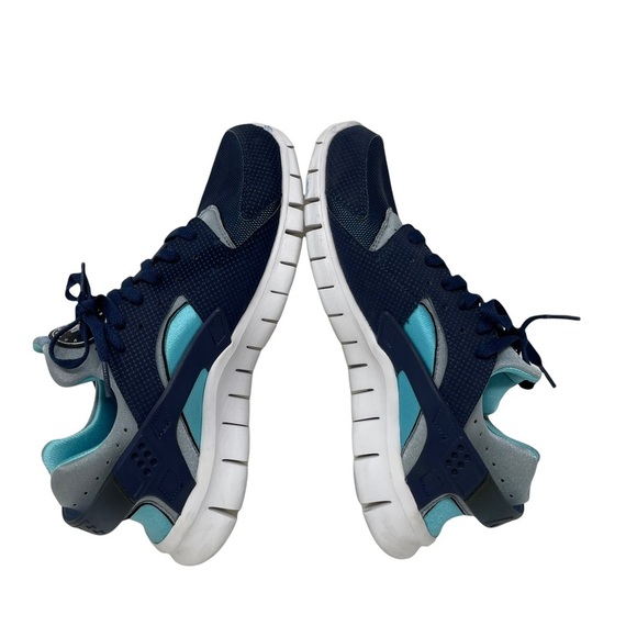 Nike Huarache Free Run Midnight Navy Sneakers Size 10 510801 444 | - Picture 6 of 13